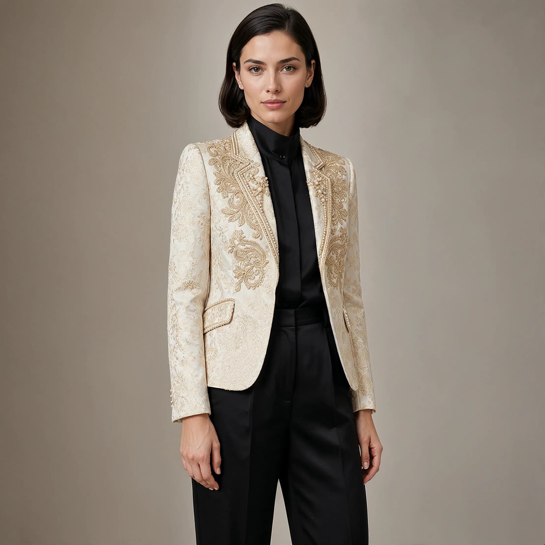 Embroidered Bandhgala